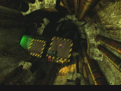 Aufzug in Final Fantasy VII