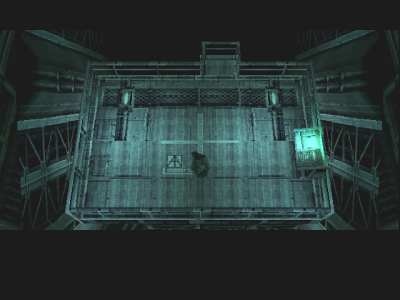 Aufzug in Metal Gear Solid